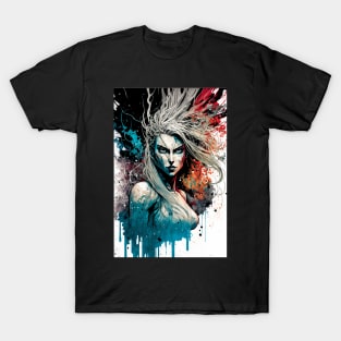 Fierce Goddess of Love Illustration T-Shirt